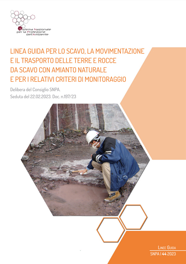 Rocce da scavo con amianto naturale, nuove linee guida per il trasporto e la movimentazione