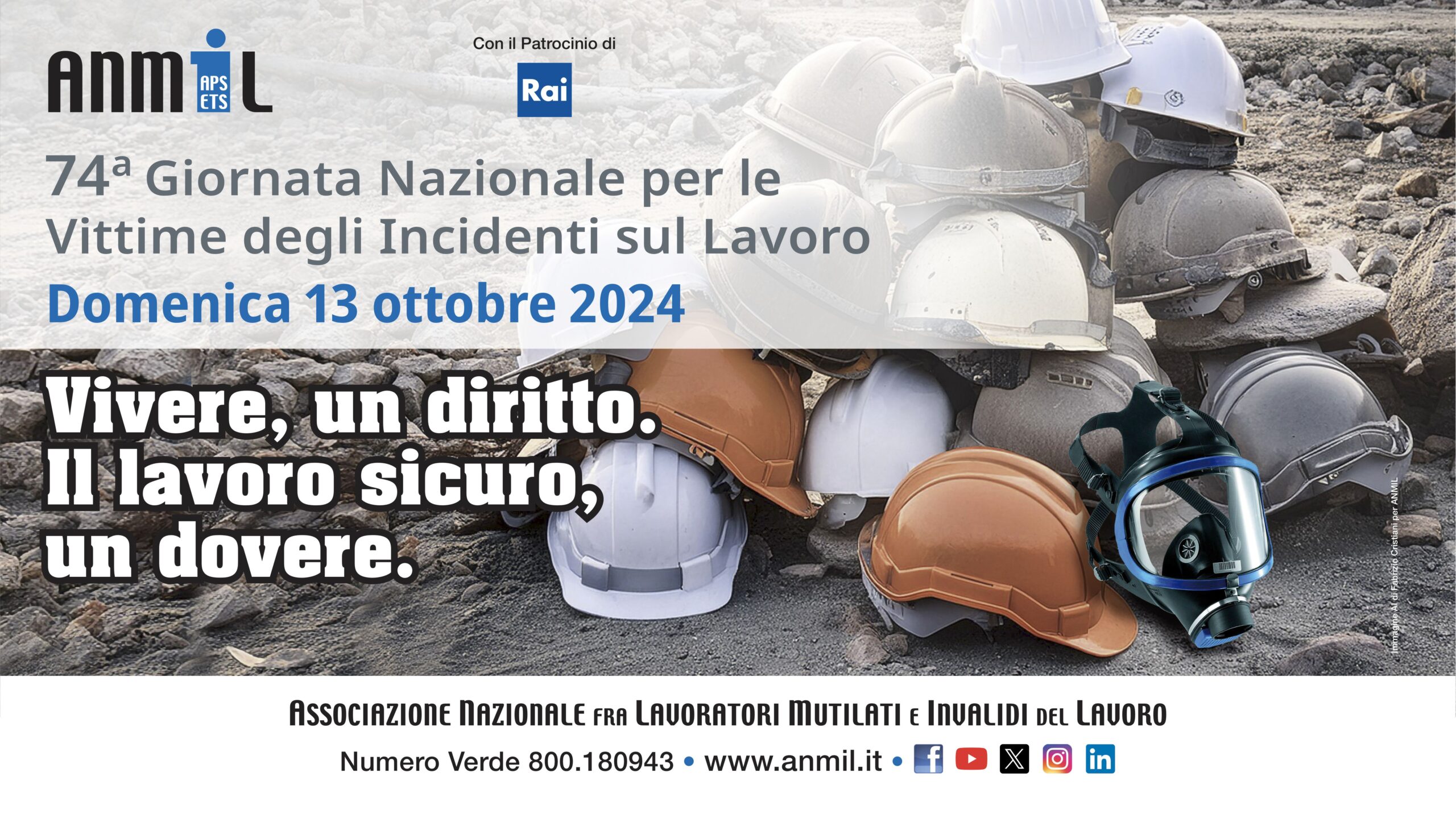 74ª Giornata nazionale per le vittime del lavoro